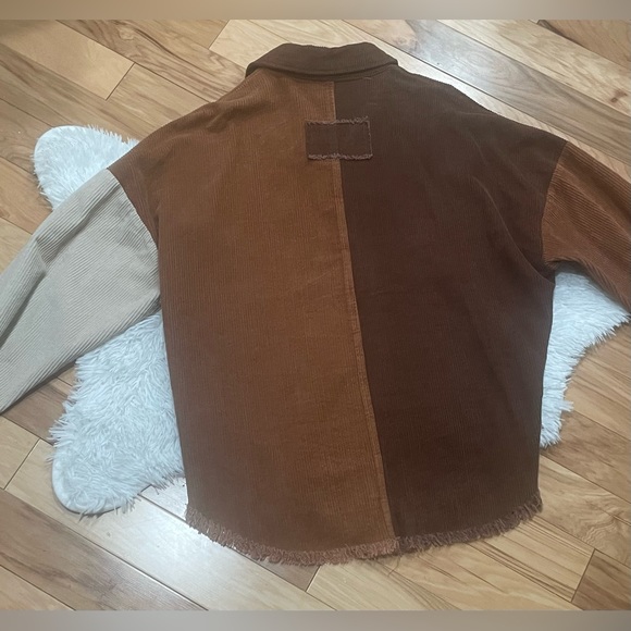 🪷 Together In Spirit Style Corduroy Shacket - Picture 4 of 6